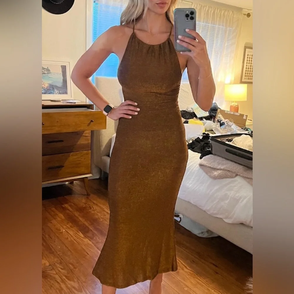 Greta Dress MISHA Revolve Boutique - Picture 8 of 10